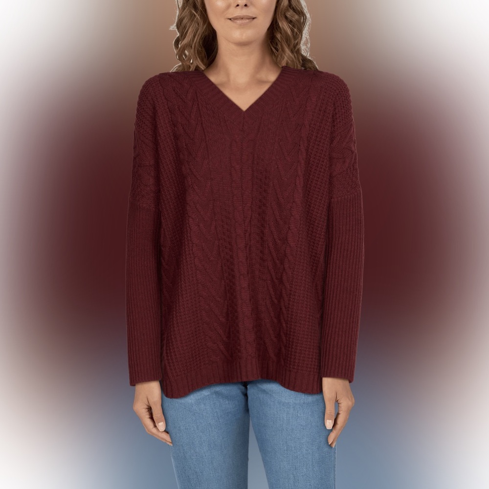 Cable Pullover Sweater